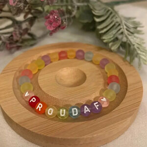 🌈 Handmade PROUD AF Pride Bracelets